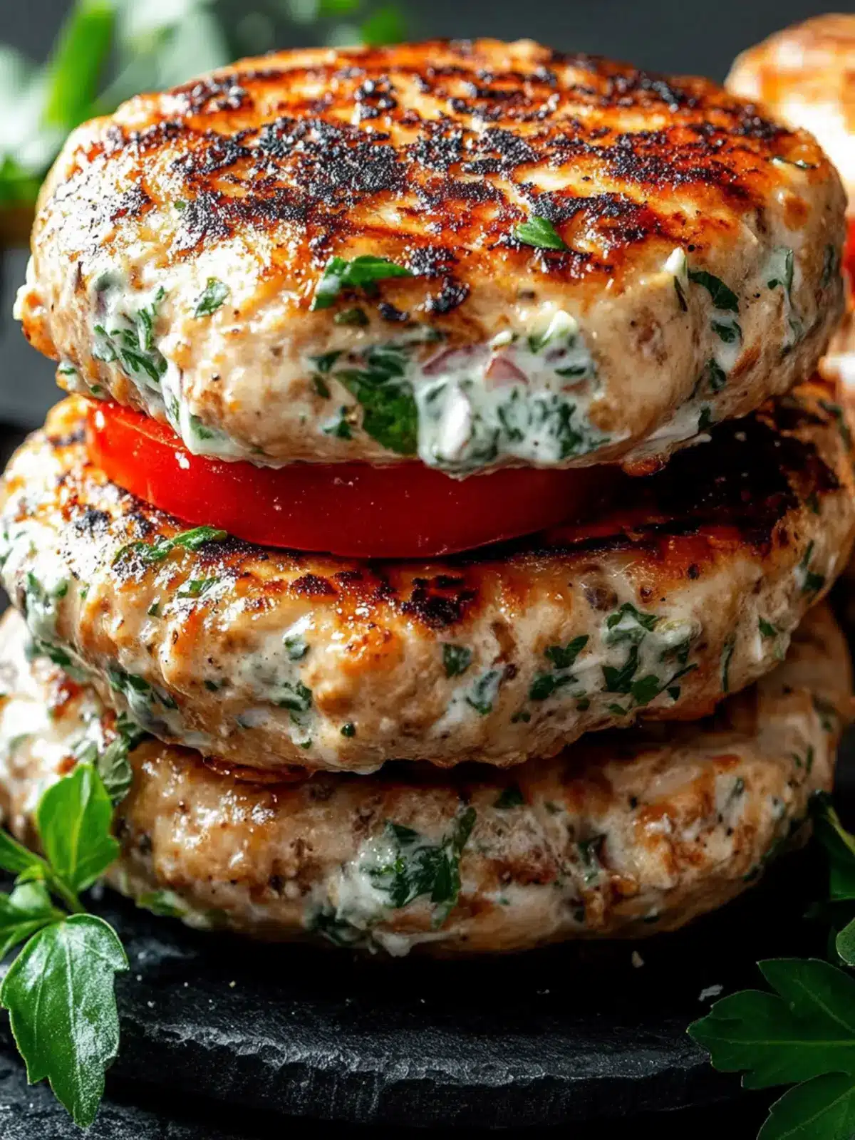 Savor Juicy Greek Chicken Burgers with Tzatziki Bliss Today 3 Juicy Greek Chicken Burgers with Tzatziki Bliss