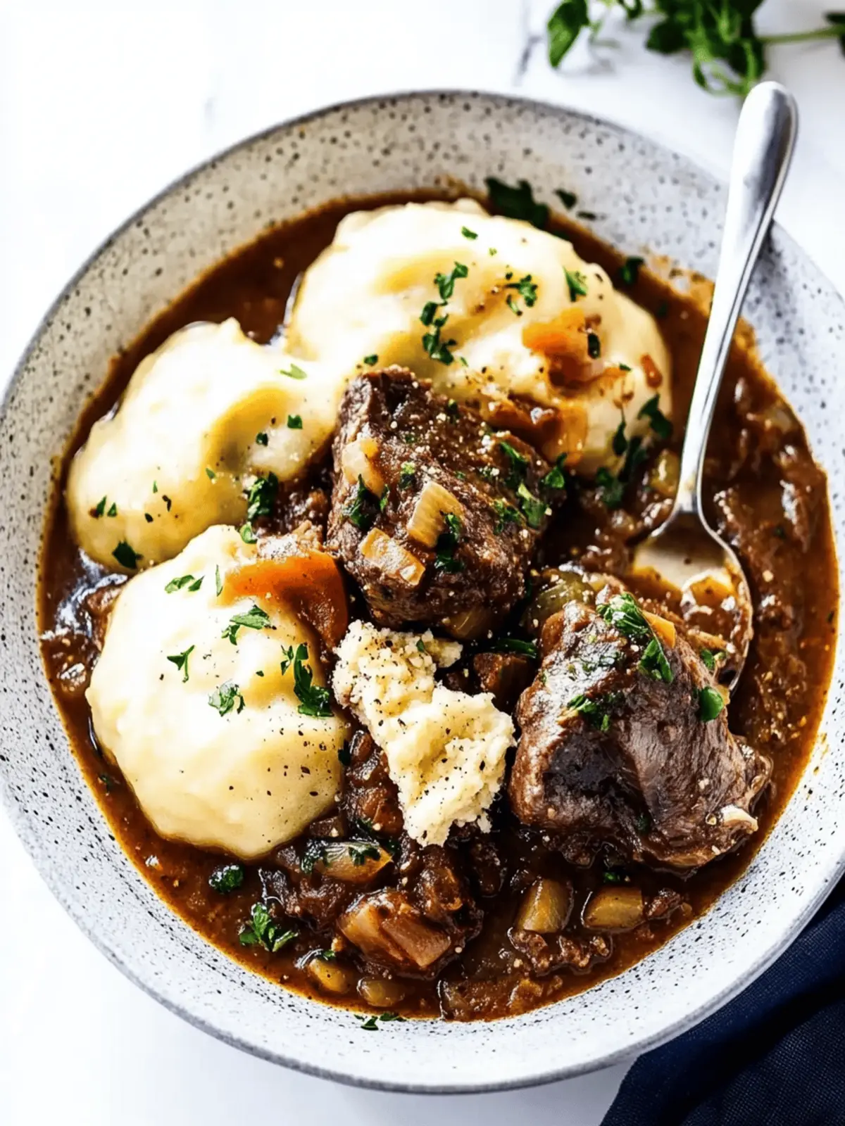 Hearty Beef Shin Stew with Parmesan Dumplings for Cozy Nights 2 Beef shin stew with Parmesan dumplings