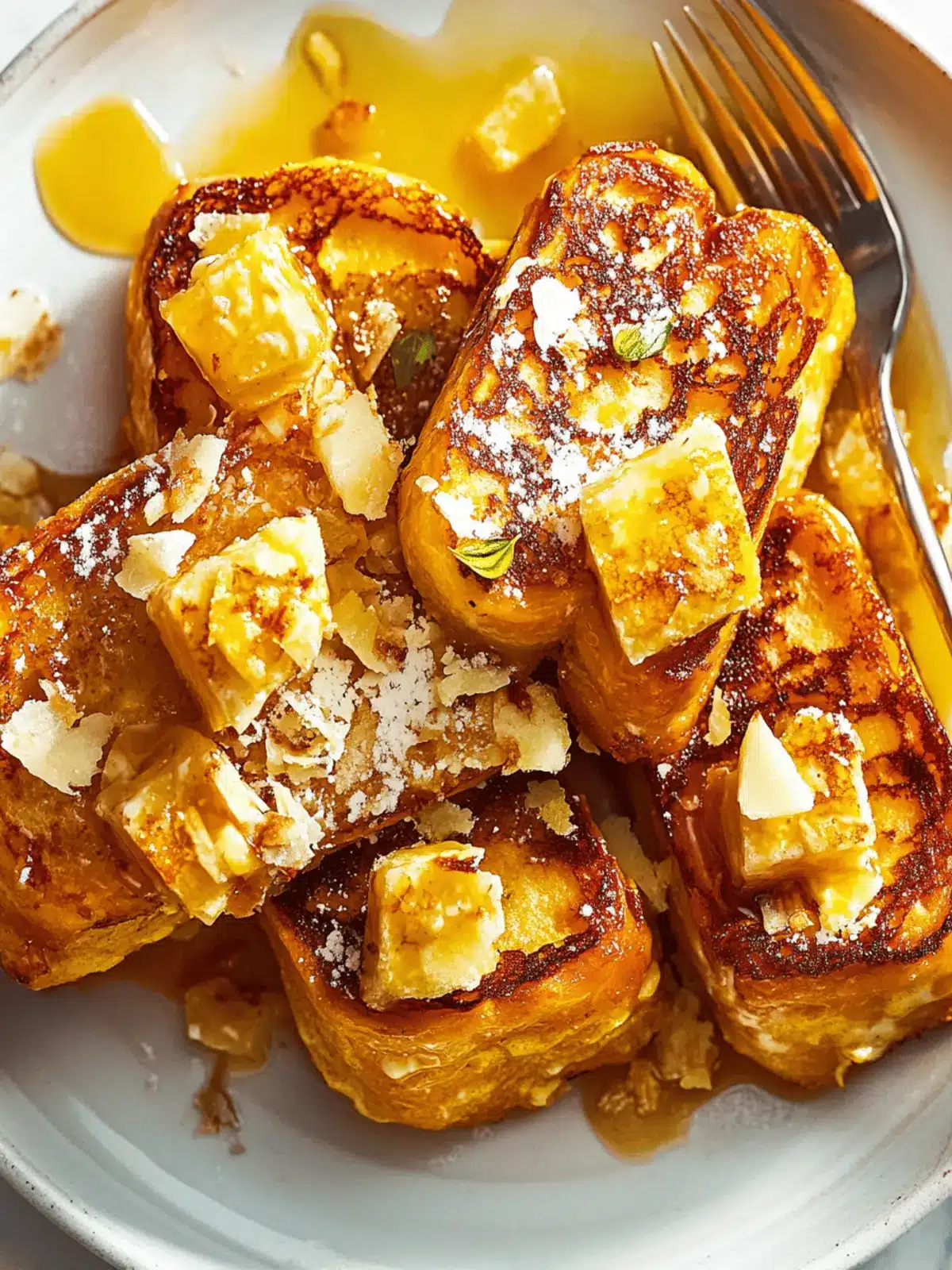 Tropical Hawaiian Roll French Toast That's Perfect for Brunch 2 Hawaiian Roll French Toast
