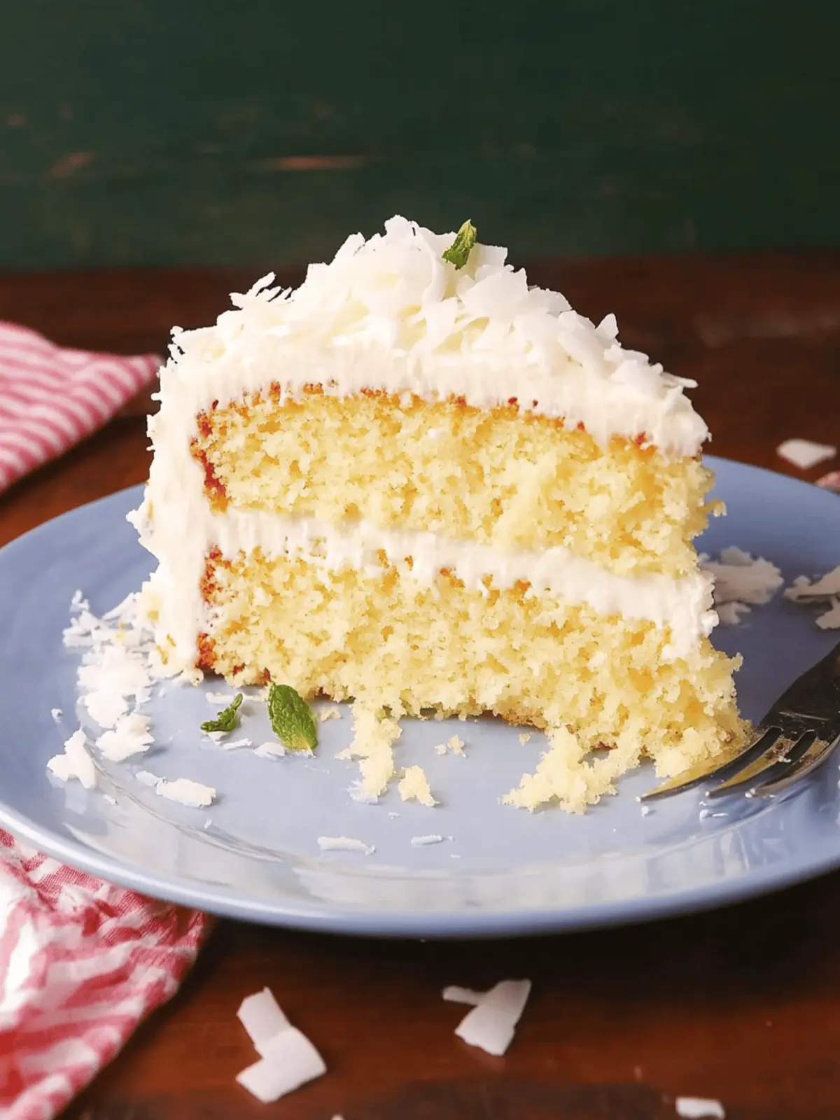 Ultimate Coconut Cake: A Blissful Taste of Tropical Paradise 4 Ultimate Coconut Cake