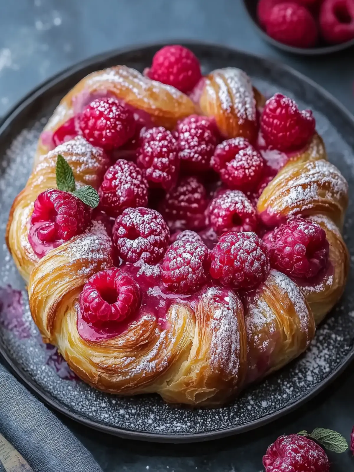Raspberry Danish Bliss: Your Homemade Sweet Escape 2 Raspberry Danish Bliss