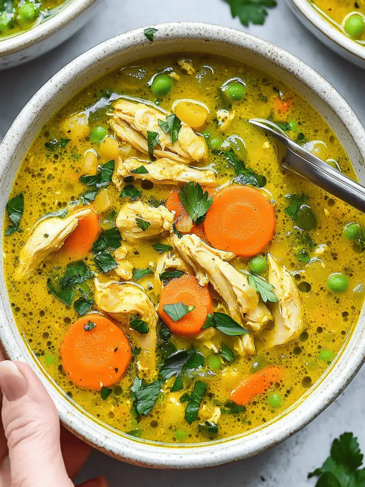 Nourishing Anti-Inflammatory Turmeric Chicken Soup Recipe 2 Anti Inflammatory Turmeric Chicken Soup