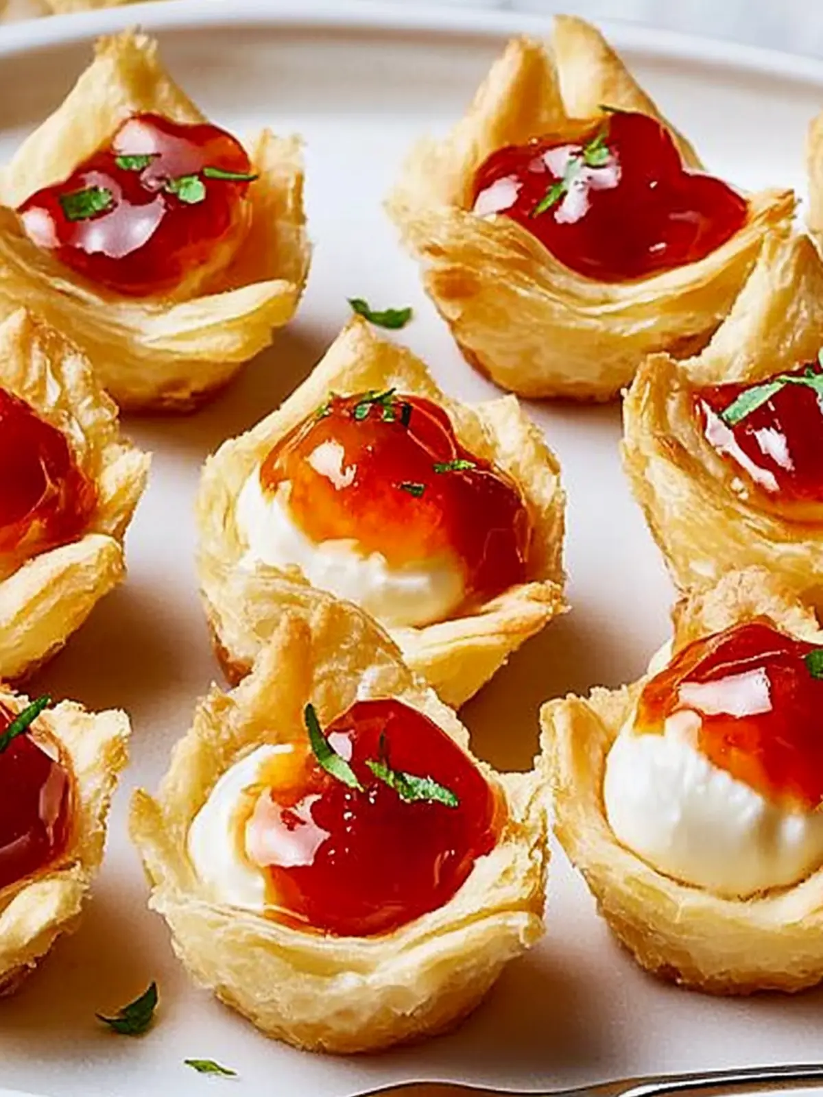 Pepper Jelly & Cream Cheese Bites: Effortless Party Delights 3 Pepper Jelly & Cream Cheese Bites