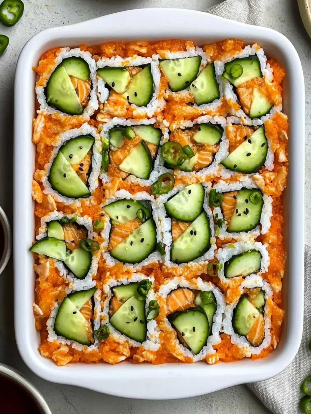 Easy Salmon Sushi Bake: Your New Favorite Comfort Dish 4 Easy Salmon Sushi Bake