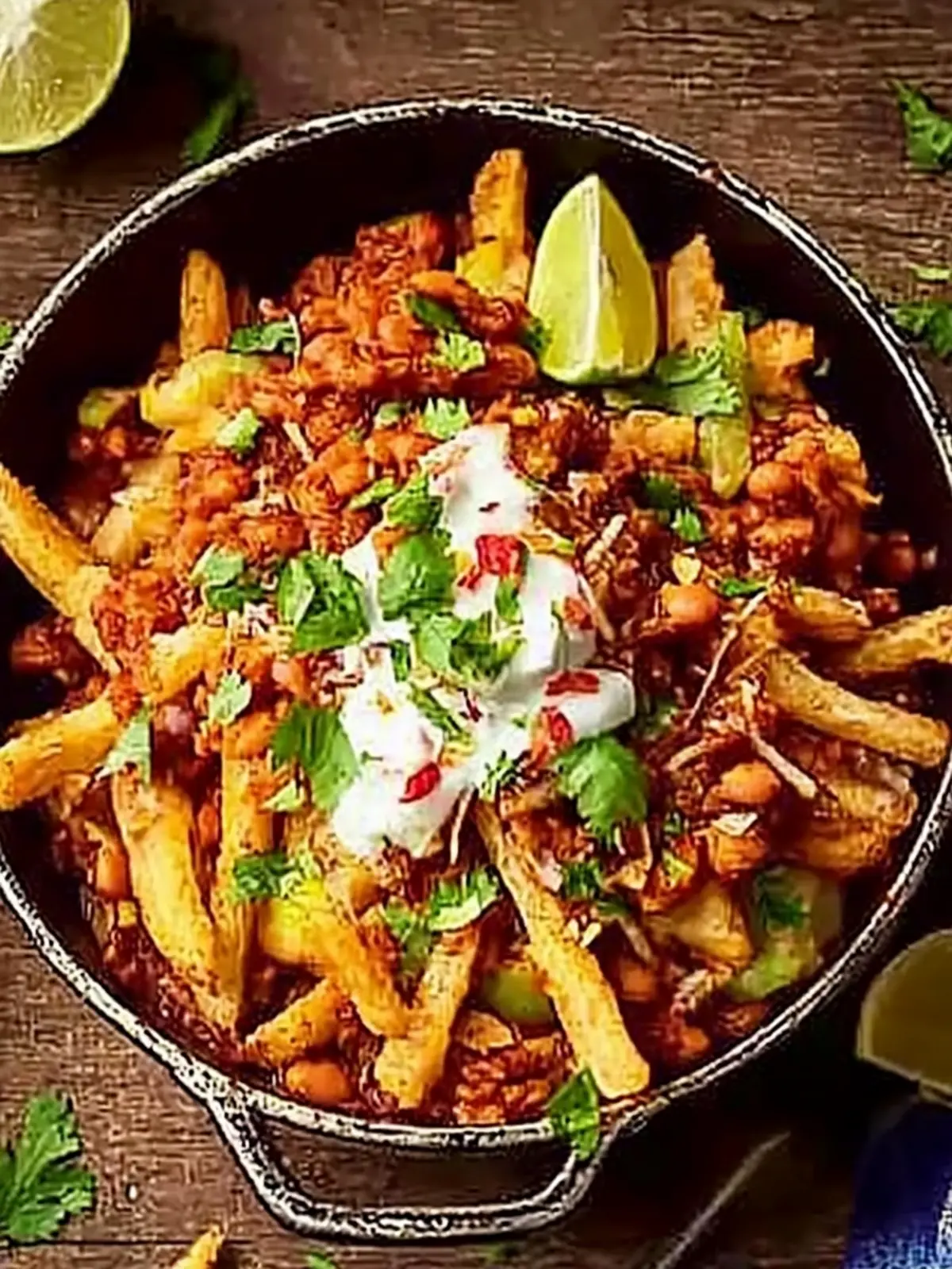 Vegan Bean Chilli Fries: A Flavor-Packed Delight for All 2 Vegan bean chilli fries