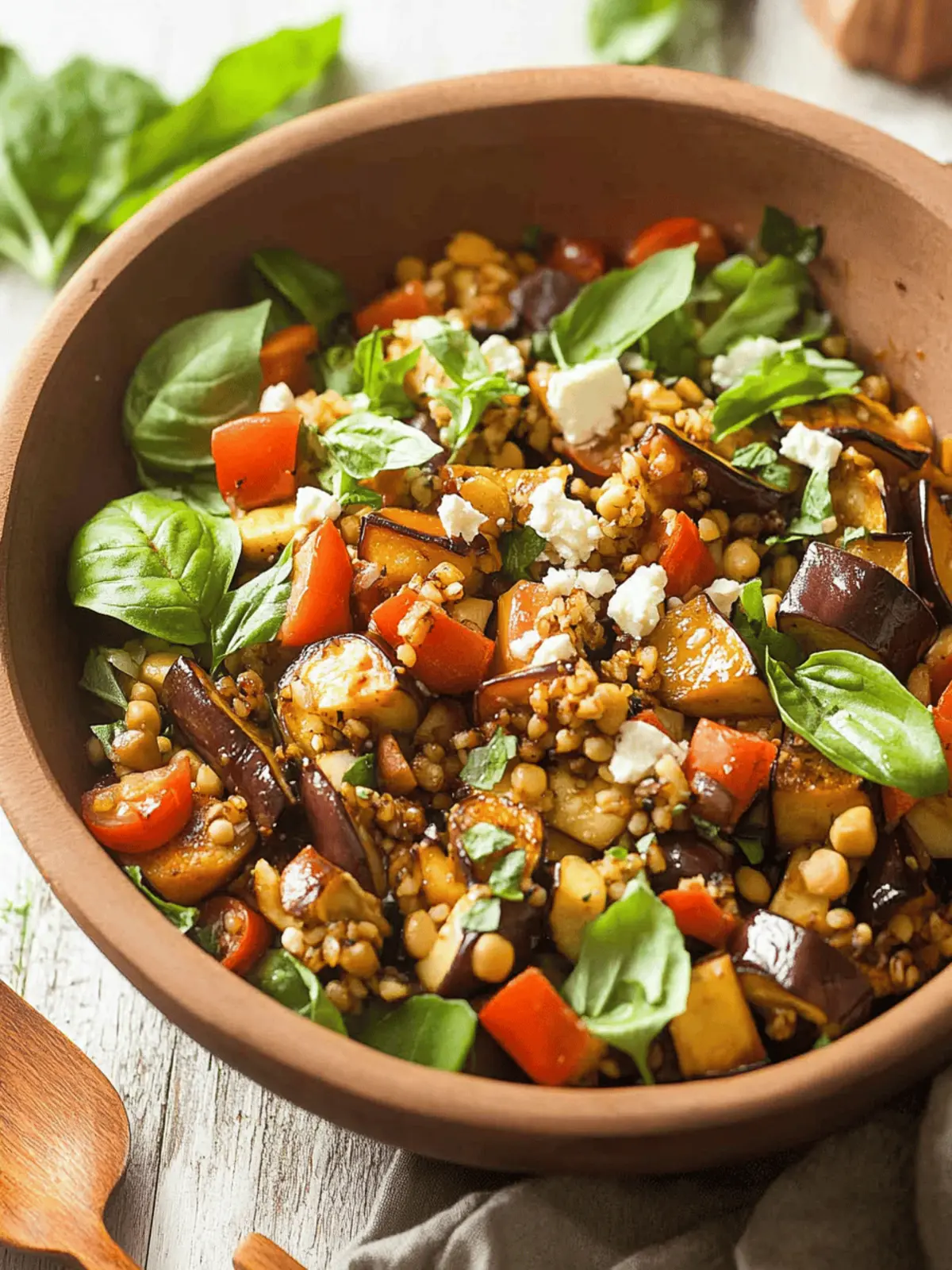 Vibrant Roasted Eggplant Salad Perfect for Summer Feasts 4 Roasted Eggplant Salad