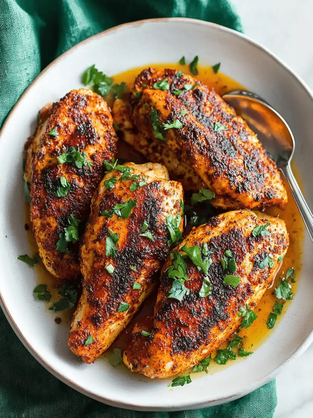 Blackened Chicken Bliss Quick Cajun Flavor in 25 Minutes 4 Blackened Chicken