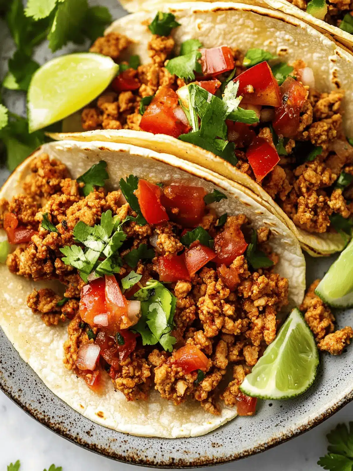Savory Ground Turkey Tacos: Quick, Easy, & Totally Customizable 4 Ground Turkey Tacos
