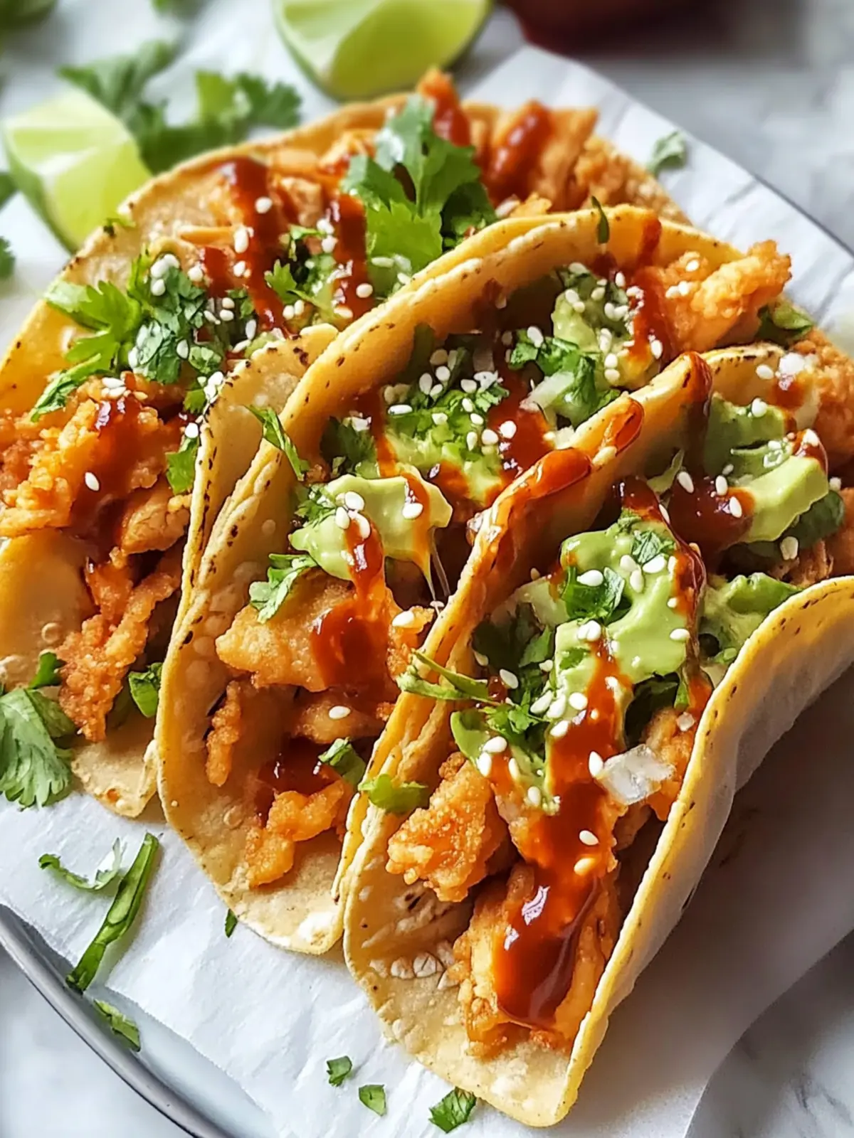 Crispy Chicken Wonton Tacos for a Flavor-Packed Twist 4 Crispy Chicken Wonton Tacos
