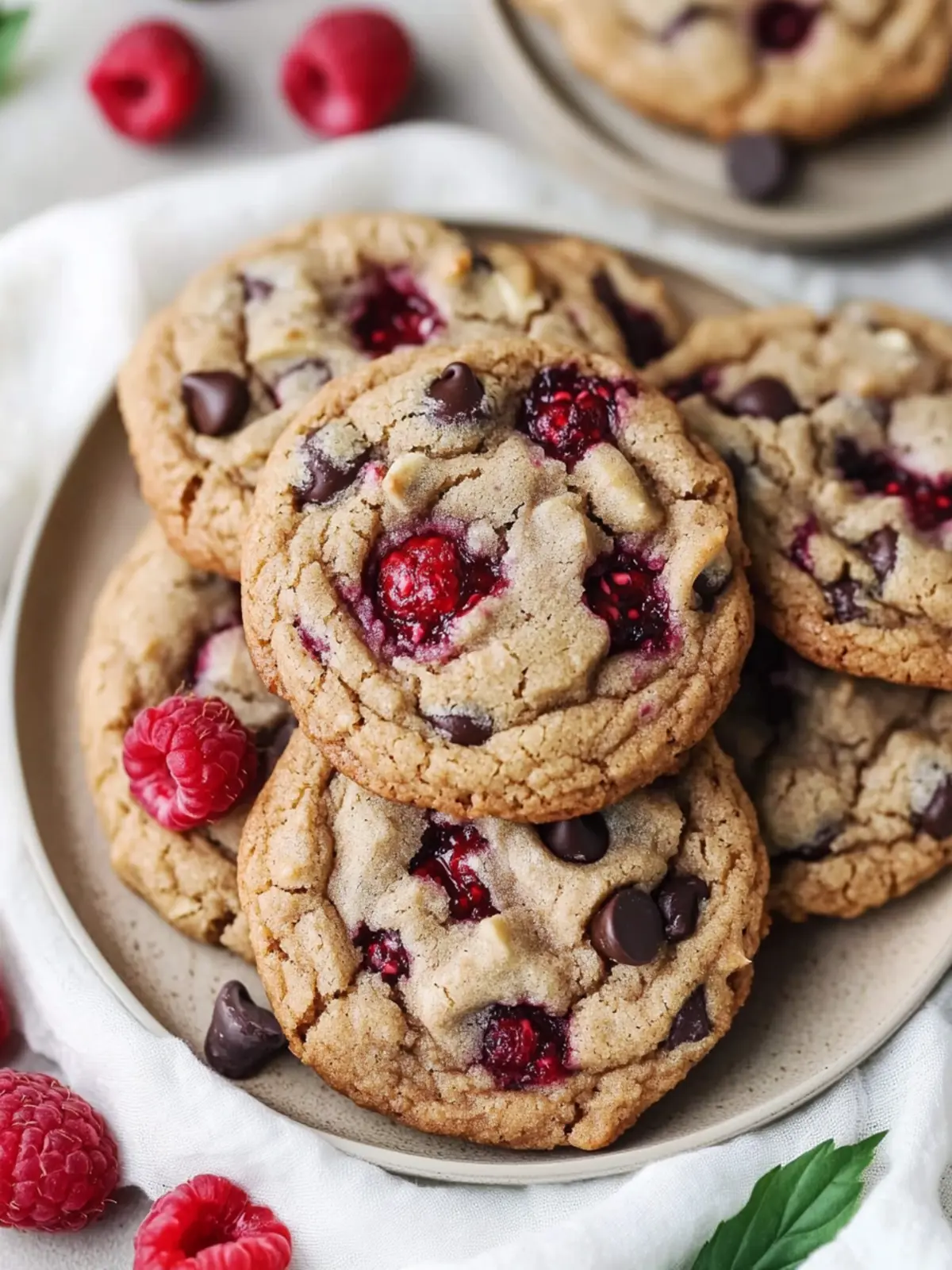 Irresistible Raspberry Chocolate Chip Cookies in 30 Minutes 4 Raspberry Chocolate Chip Cookies