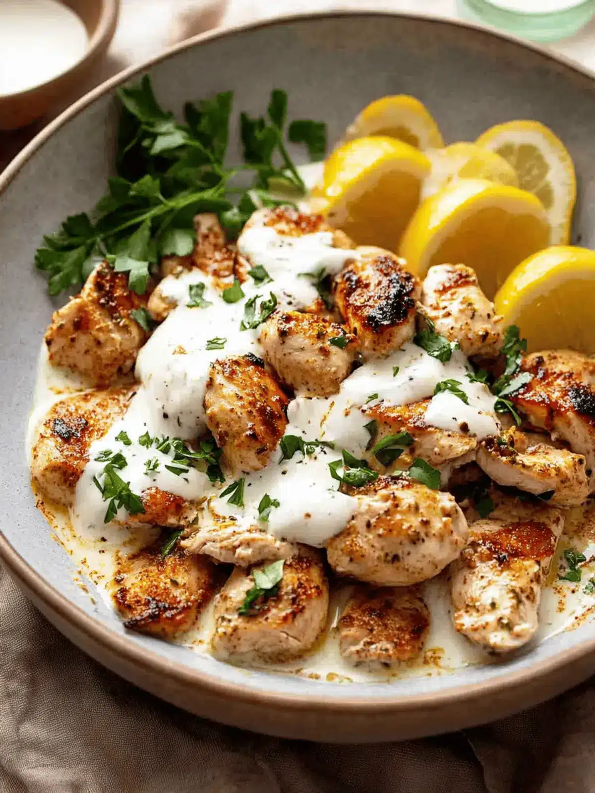 Savory Lebanese Lemon Garlic Chicken Inspired by Al Aseel 4 Lebanese Lemon Garlic Chicken Al Aseel