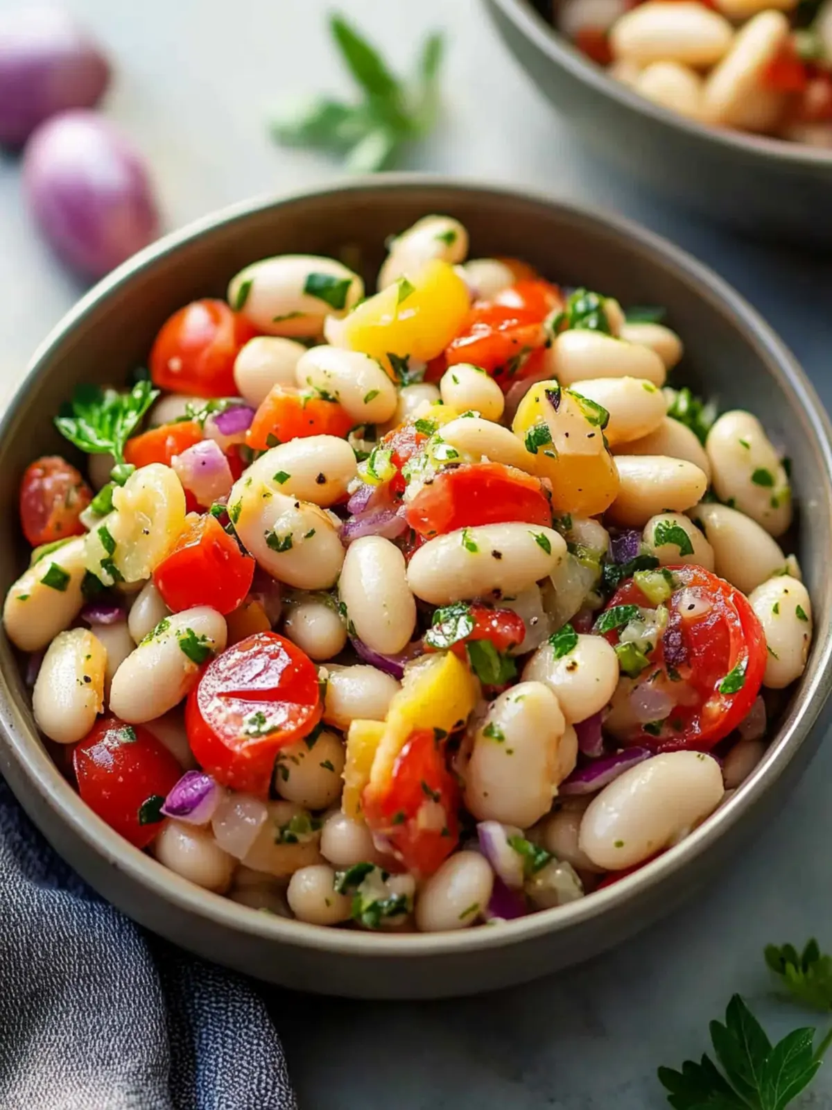 Zesty Easy Italian White Bean Salad for a Vibrant Dinner 3 Easy Italian White Bean Salad