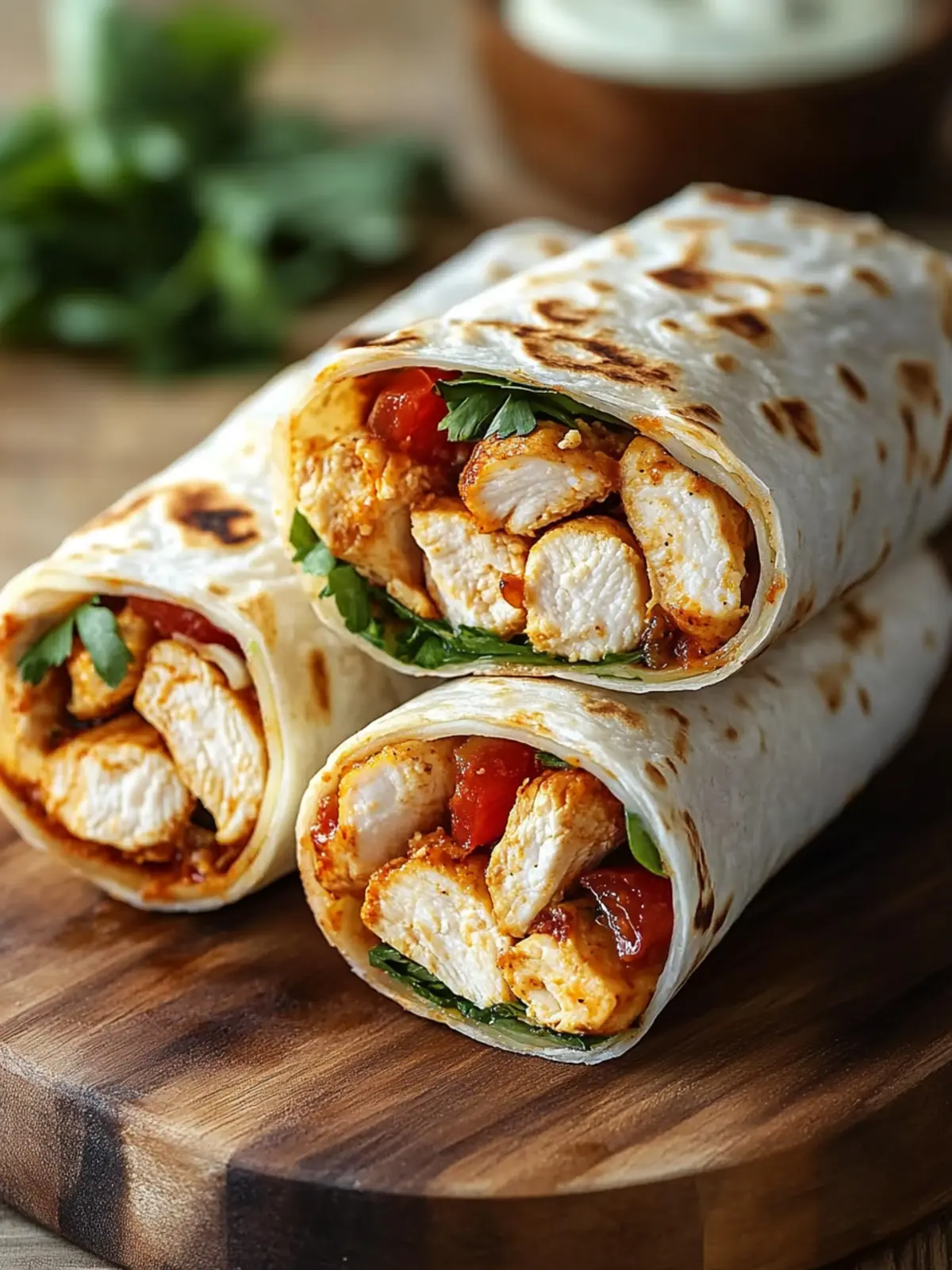 Crispy Air Fryer Chicken & Mozzarella Wraps for a Fast Dinner 3 Crispy Air Fryer Chicken & Mozzarella Wraps: Quick & Easy Dinner