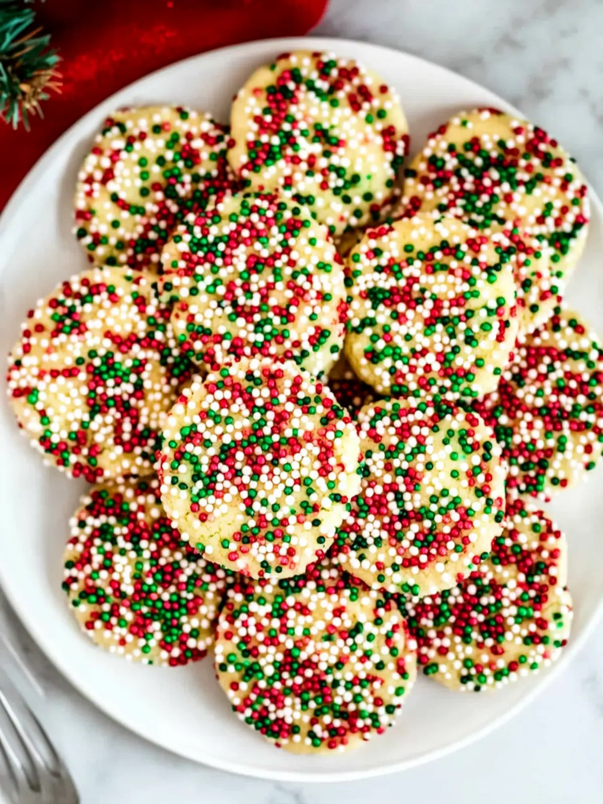 Delicious Christmas Sprinkle Cookies for Festive Cheer 2 Christmas Sprinkle Cookies
