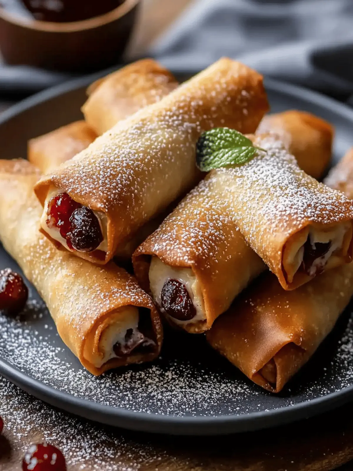 5 Irresistible Reasons to Love Air Fryer Cherry Cheesecake Egg Rolls 2 5 Irresistible Reasons to Try These Air Fryer Cherry Cheesecake Egg Rolls