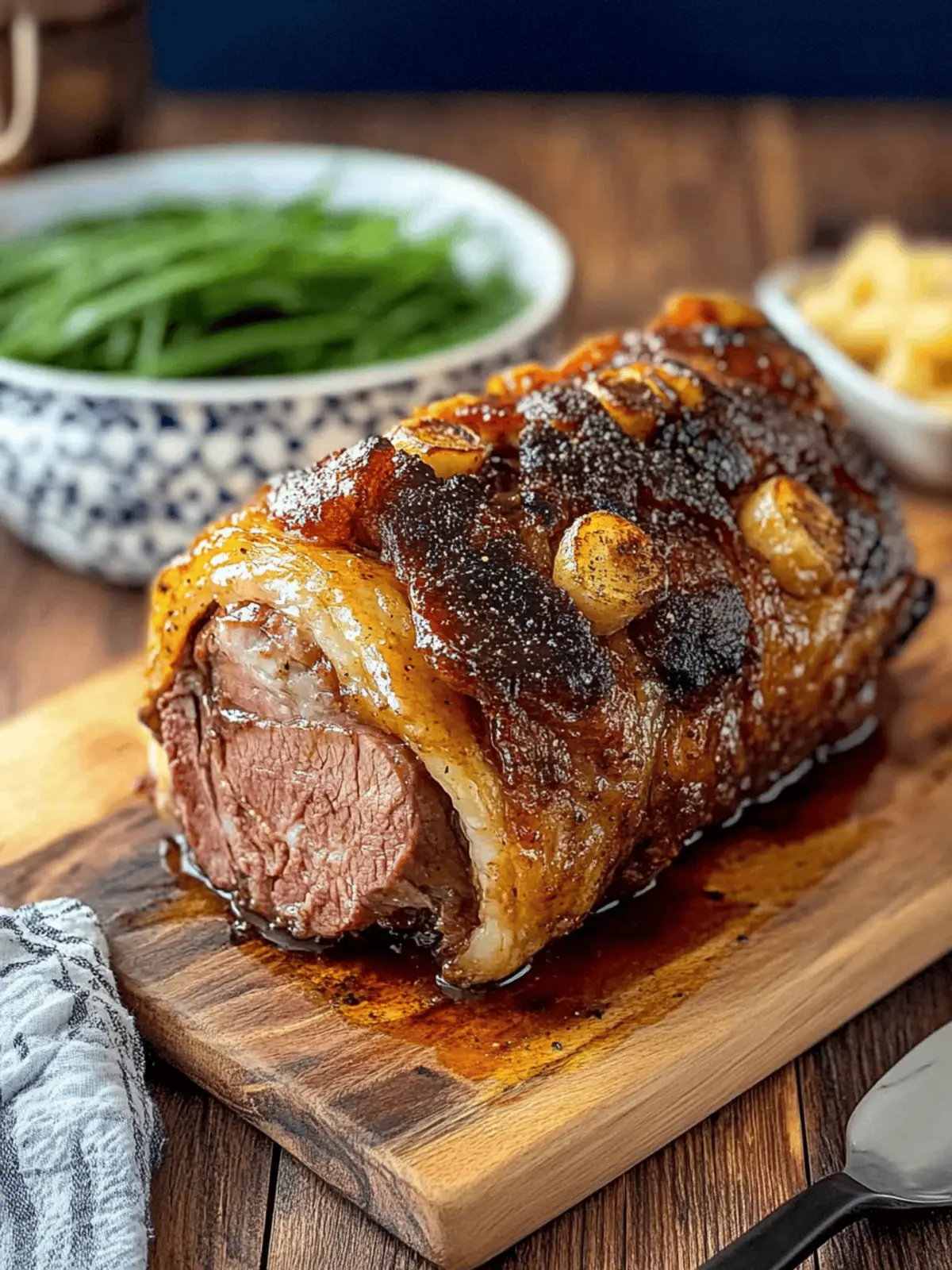 Savory Roast Pork with Gravy for a Cozy Winter Dinner 4 Roast Pork with Gravy