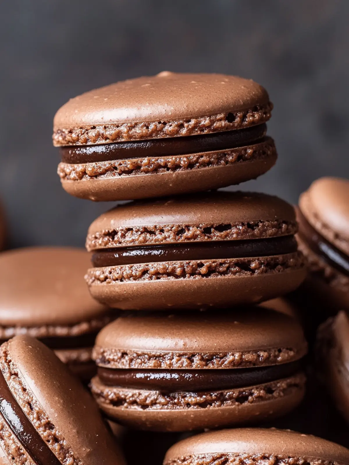 French Chocolate Macarons: Easy Recipe for Sweet Success 4 French Chocolate Macarons
