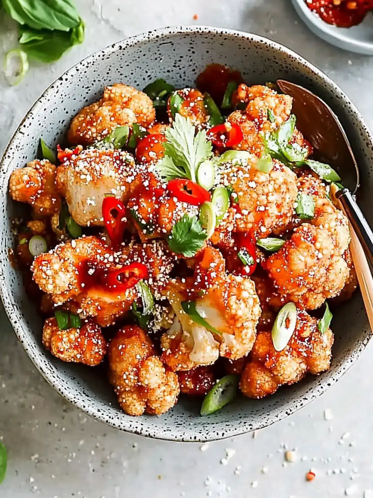 Bang Bang Cauliflower: Crispy, Spicy, and Perfectly Addictive 3 Bang bang cauliflower
