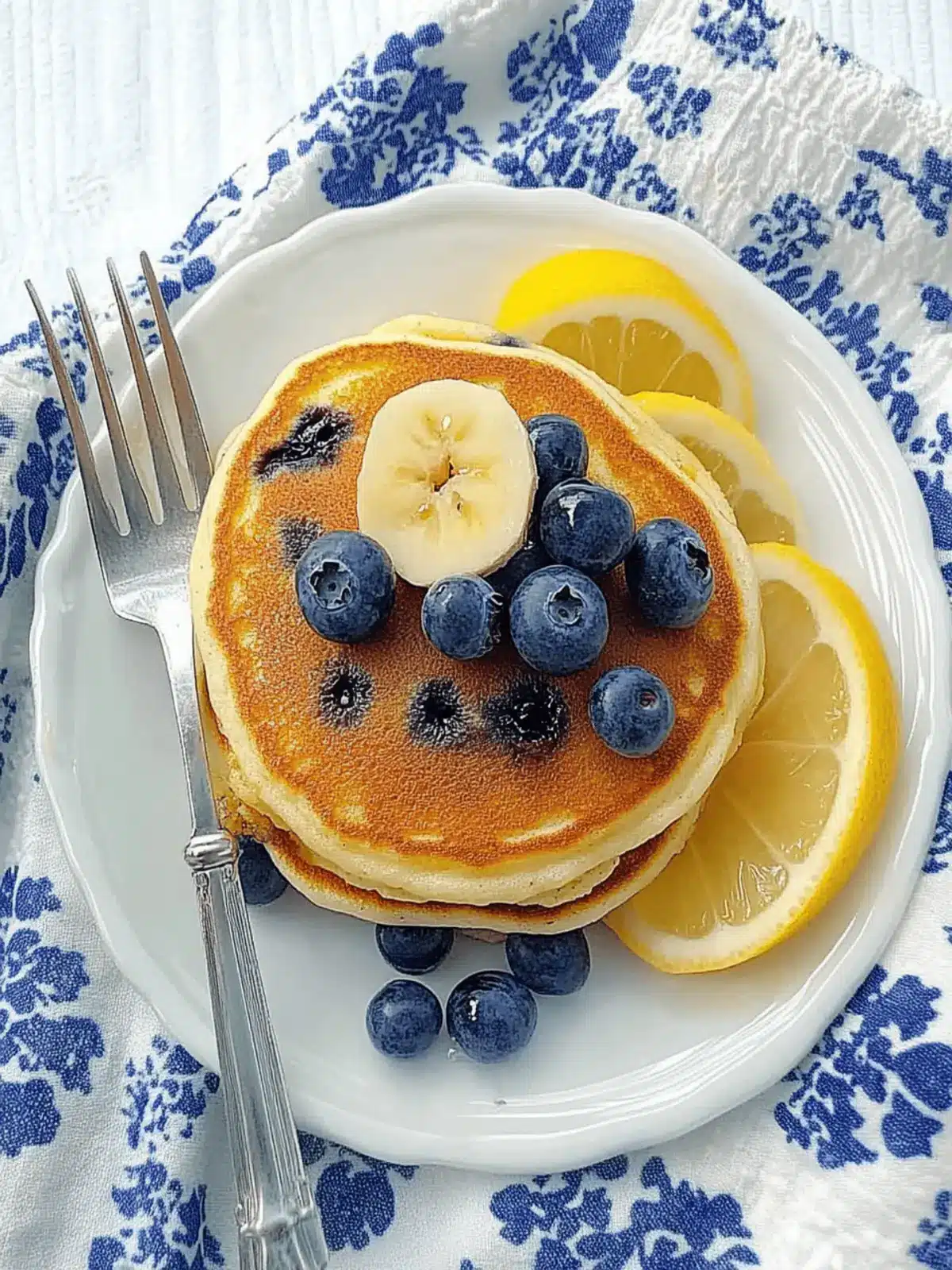 Fluffy Lemon Blueberry Pancakes That Redefine Breakfast Bliss 3 Lemon Blueberry Pancakes