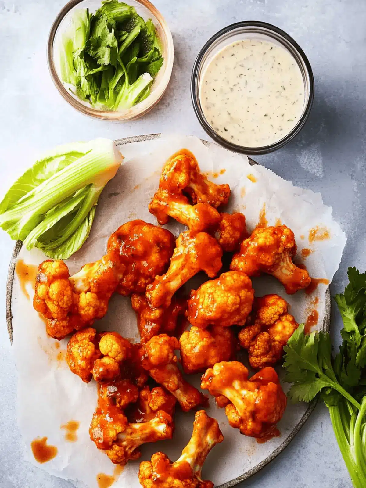 Delicious Buffalo Cauliflower Wings: Your New Favorite Snack 2 Buffalo Cauliflower Wings