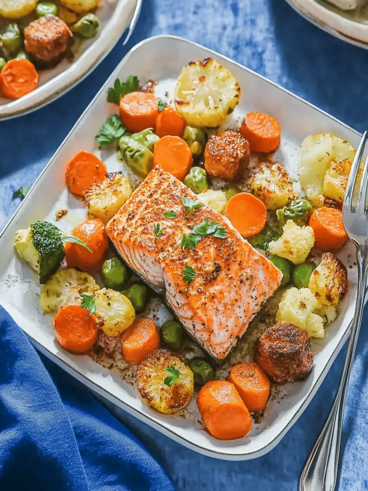 Sheet Pan Salmon and Vegetables for a Quick, Healthy Dinner 2 Sheet Pan Salmon and Vegetables