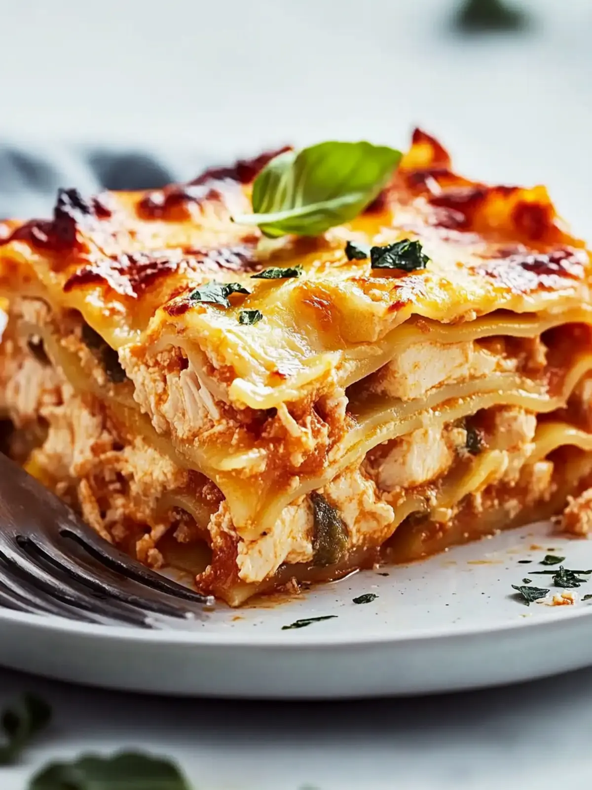 Irresistible Chicken Lasagna Recipe for Cozy Comfort Food 2 Irresistible Chicken Lasagna Recipe for Comfort Food Lovers