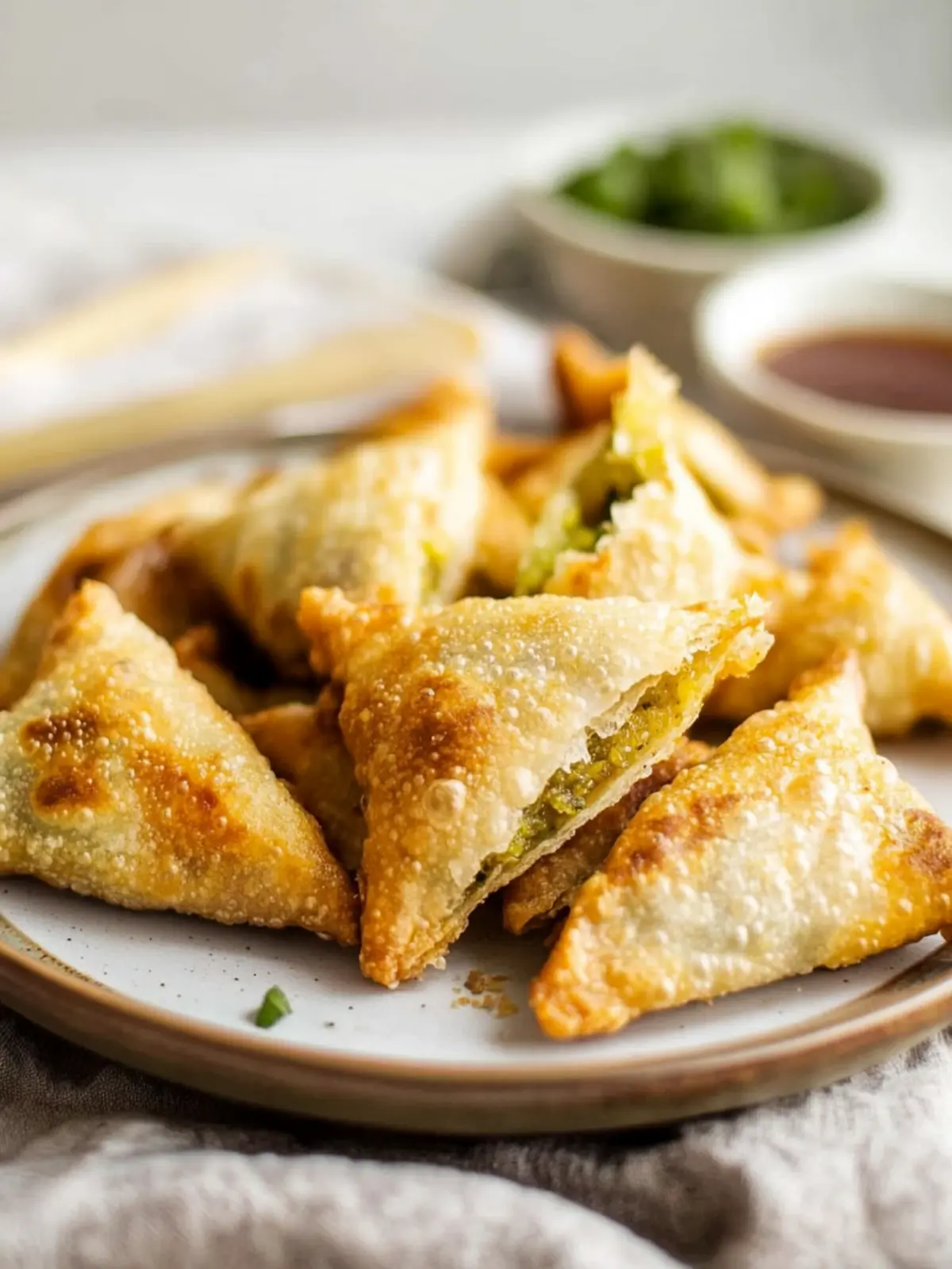Rice Paper Samosas: Crispy, Gluten-Free Snack You'll Love 4 Rice Paper Samosas