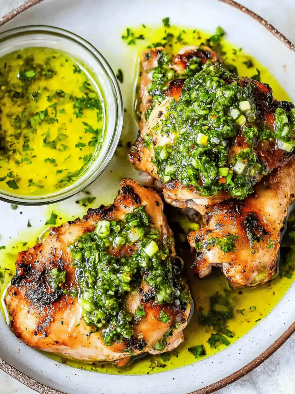 Zesty Chimichurri Chicken Thighs for Quick Summer Feasts 3 Chimichurri Chicken Thighs
