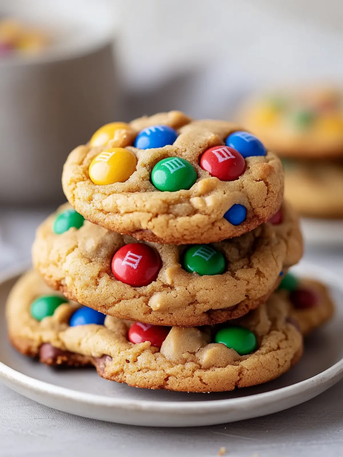 Irresistibly Chewy Peanut Butter M&M Cookies You ll Love 2 Peanut Butter M&M Cookies