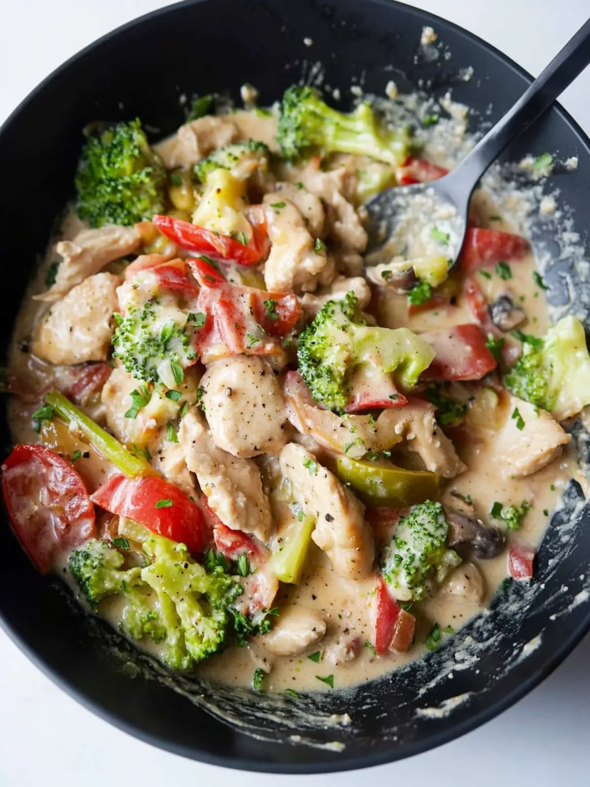 Creamy Keto Chicken and Vegetables for a Cozy Dinner Night 4 Creamy Keto Chicken and Vegetables