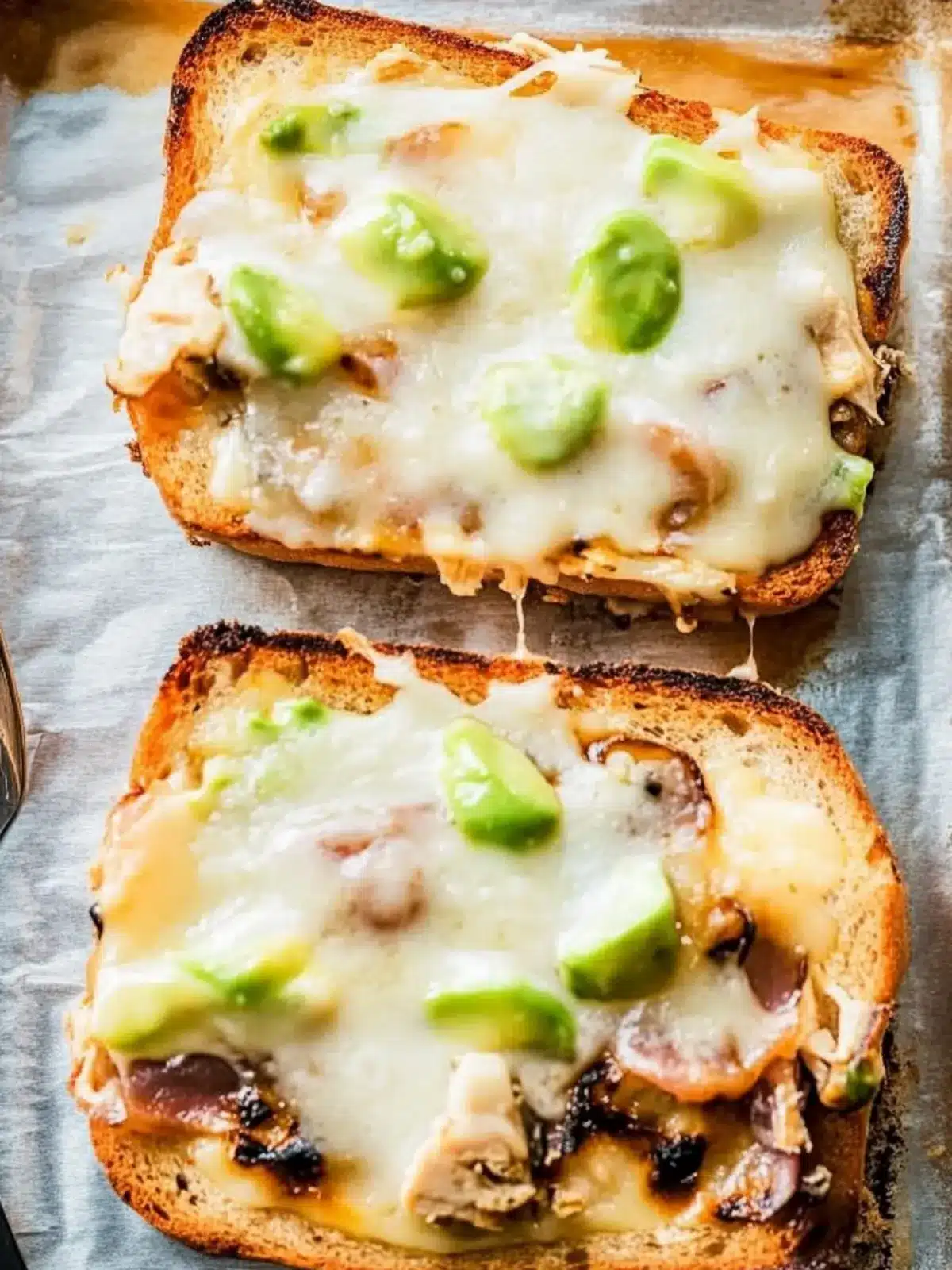 Delicious Open Faced Turkey Melts with Cranberries Made Easy 3 Open Faced Turkey Melts