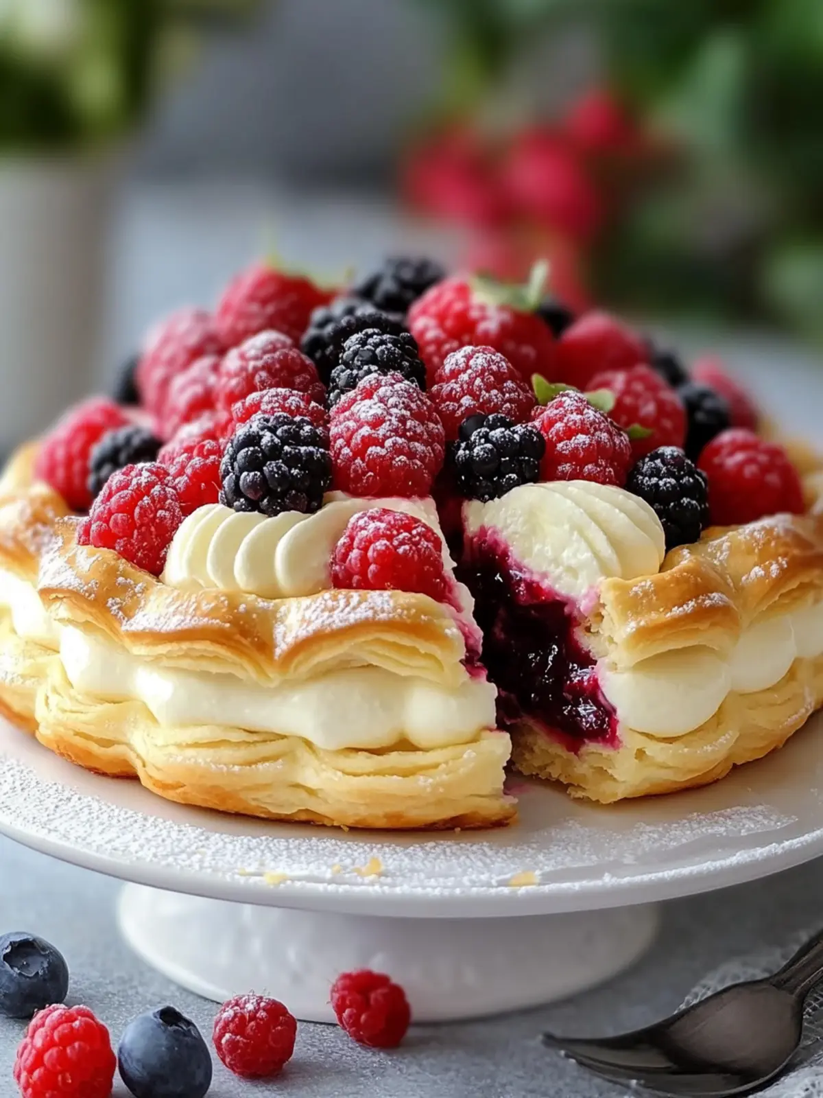 Irresistible Berry Cream Pastry That Will Wow Your Guests 2 Berry Cream Pastry