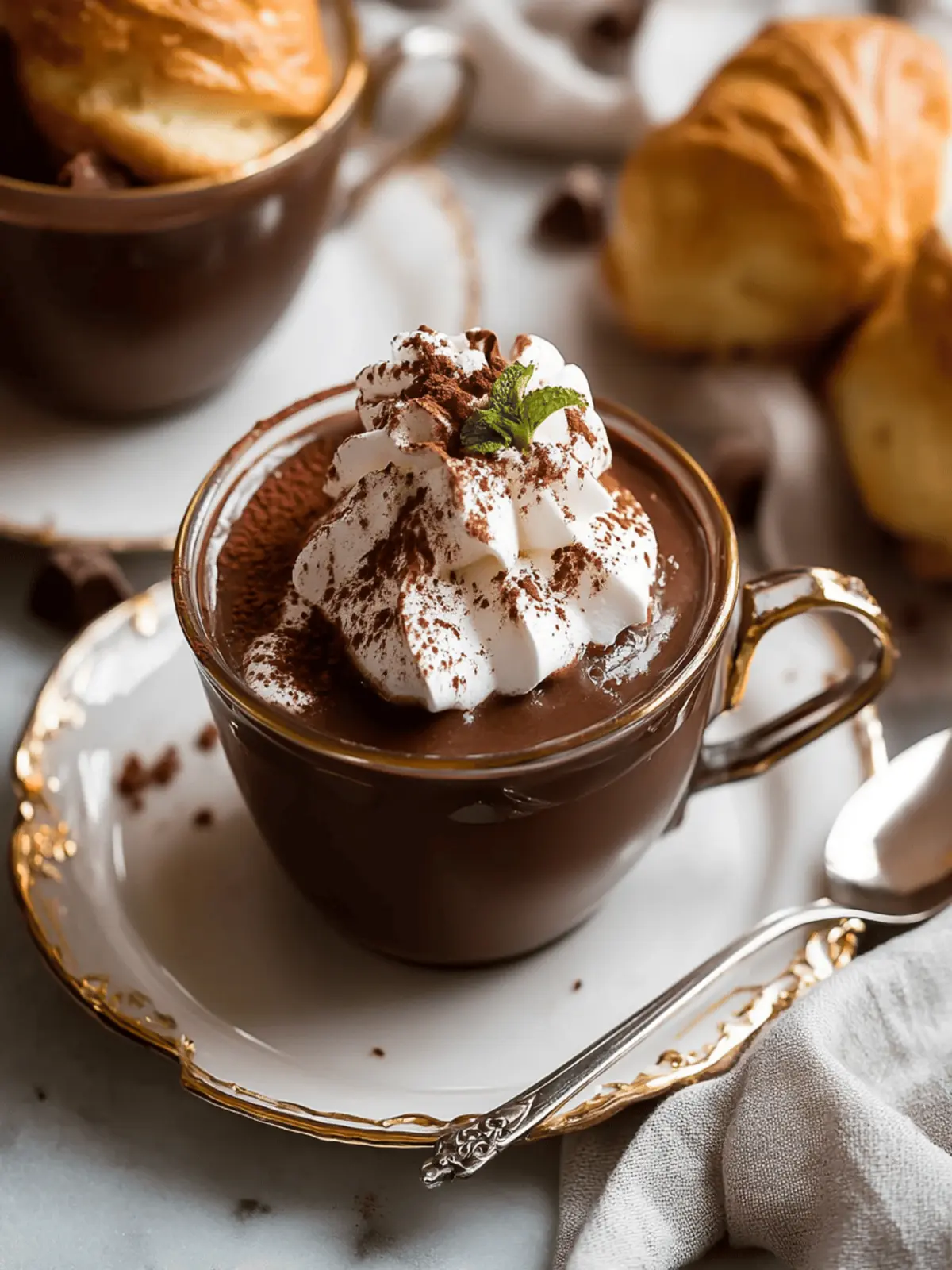 Irresistible French Hot Chocolate: 3 Ingredients of Bliss 4 French Hot Chocolate