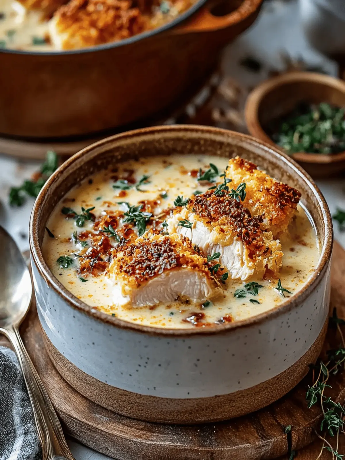 Easy Chicken Cordon Bleu Inspired Soup For Cozy Weeknights 2 Easy Chicken Cordon Bleu Inspired Soup For Busy Weeknights