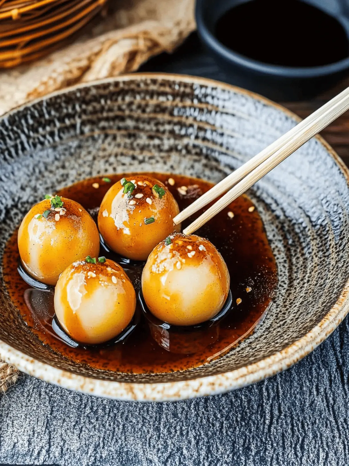 Mitarashi Dango: Vegan Japan's Sweet Chewy Delight to Make 3 Mitarashi Dango and Vegan Japan