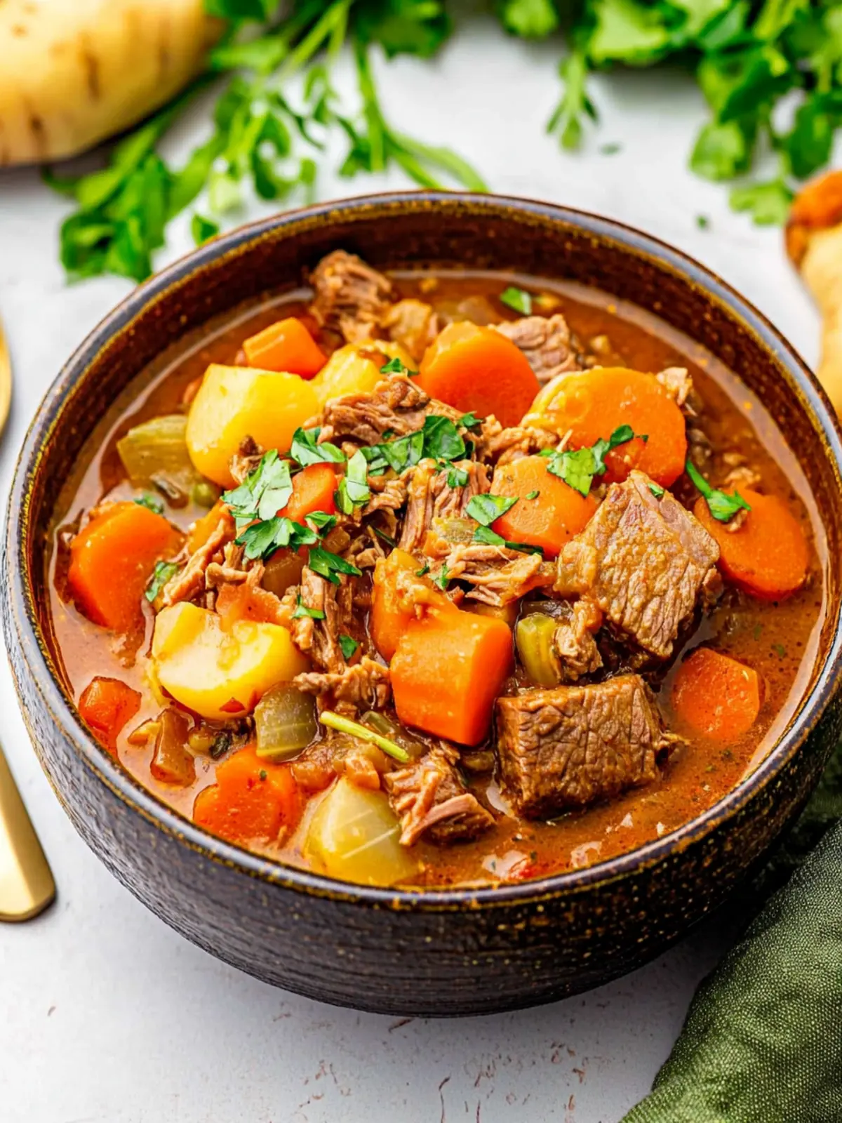 Cozy Up with Flavorful Vegetable Beef Stew Delight 2 Vegetable Beef Stew