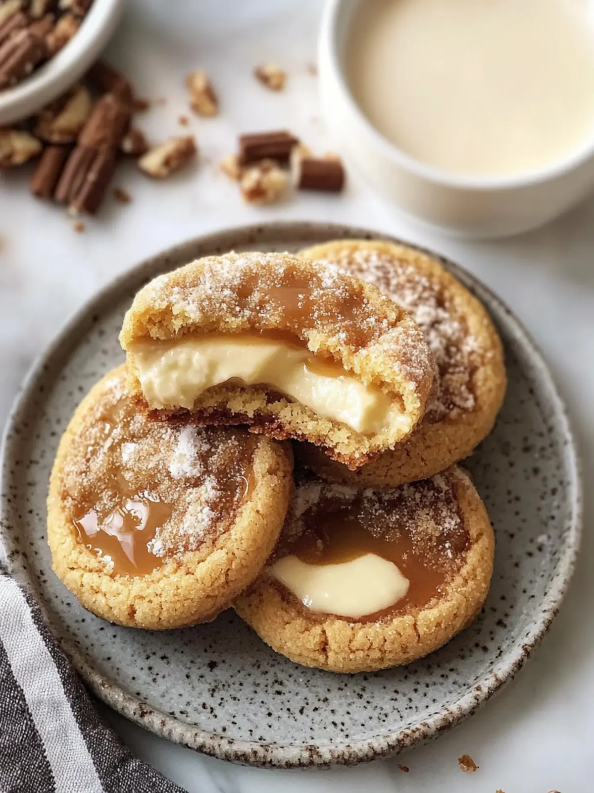 Cheesecake Caramel Cookies: Irresistibly Chewy and Creamy Treats 4 Cheesecake Caramel Cookies