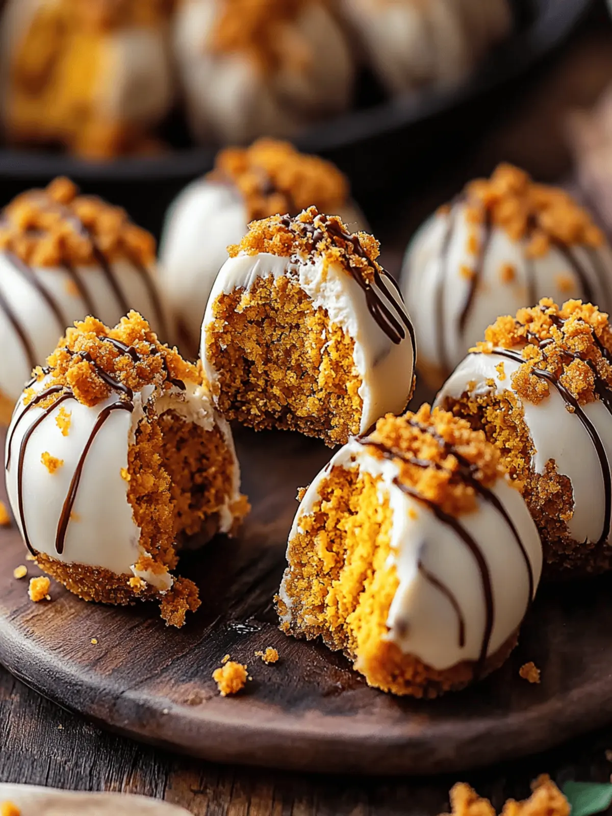 No-Bake Pumpkin Cheesecake Balls: Your Easy Fall Indulgence 4 No-bake Pumpkin Cheesecake Balls: A Quick Fall Dessert Delight