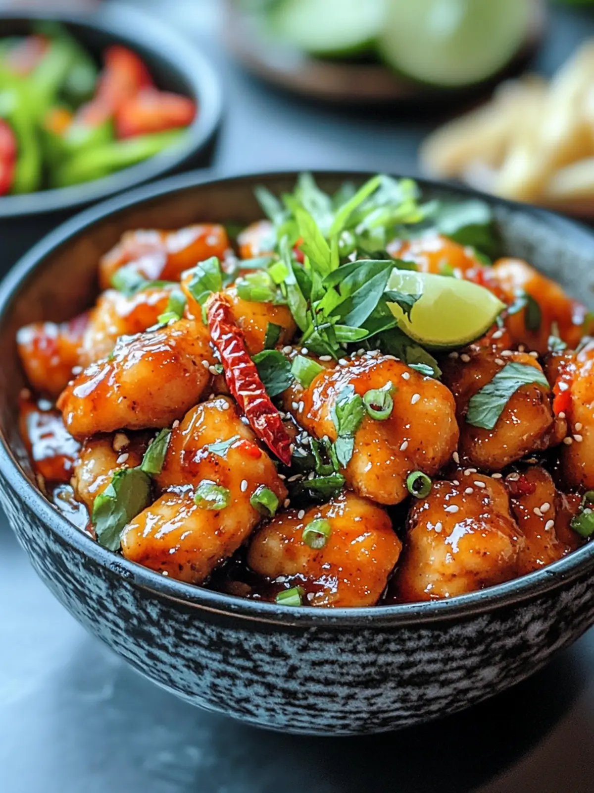 Savory Thai Sweet Chili Chicken in Your Pressure Cooker 2 Thai Sweet Chili Chicken