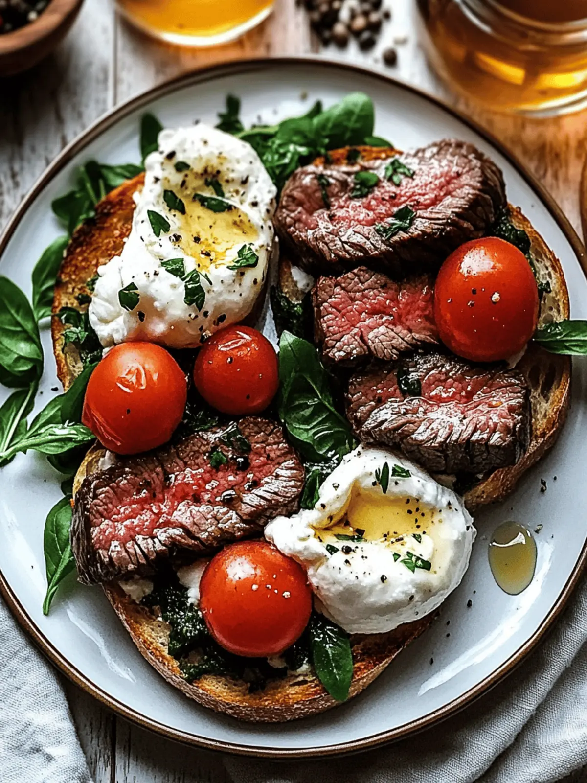 Burrata and Steak Crostini: Your New Go-To Gourmet Appetizer 2 Burrata and Steak Crostini
