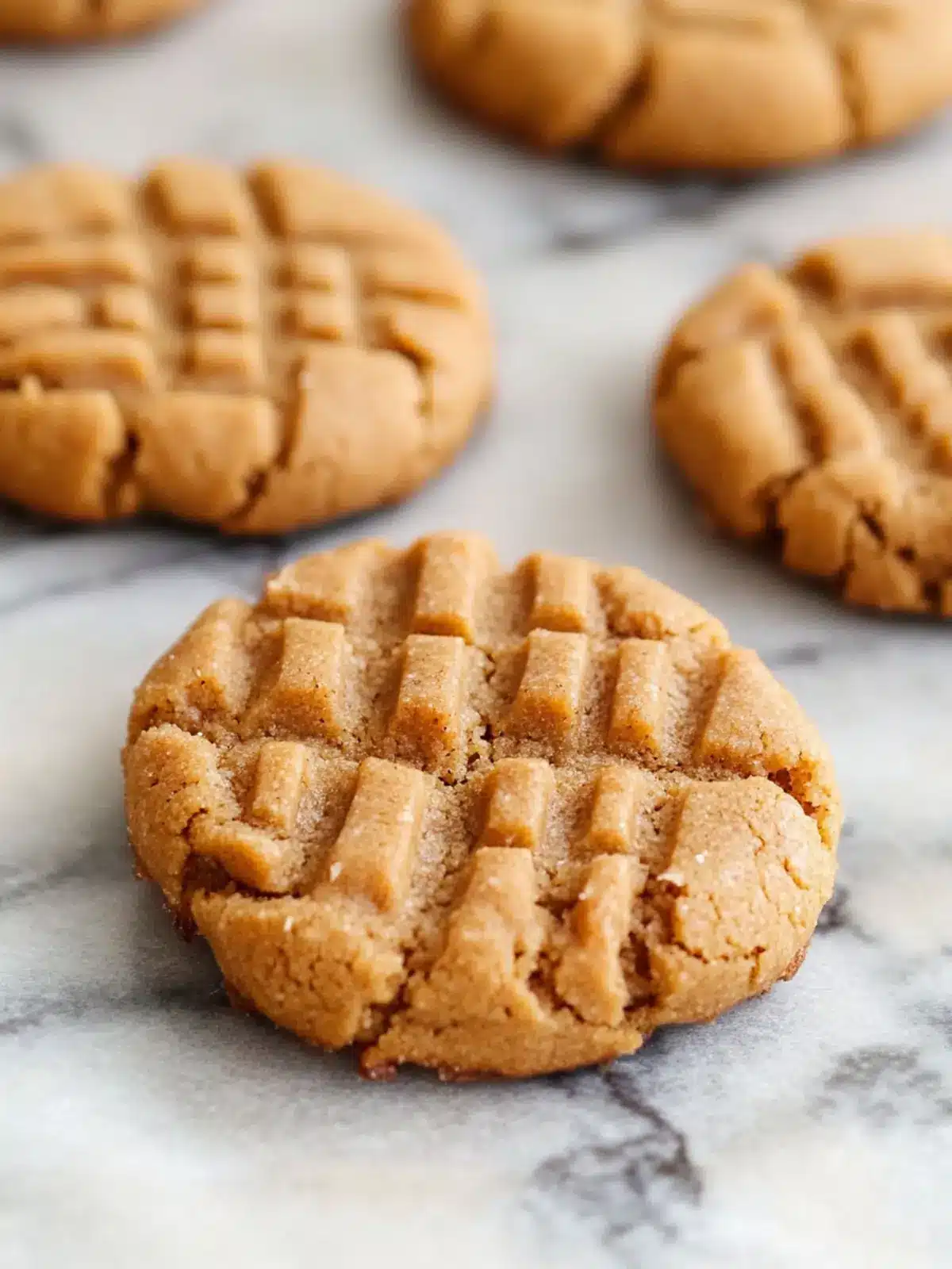 Delicious Four Ingredient Peanut Butter Cookies You ll Love 3 Four Ingredient Peanut Butter Cookies (Easy No-Flour Cookie Recipe)