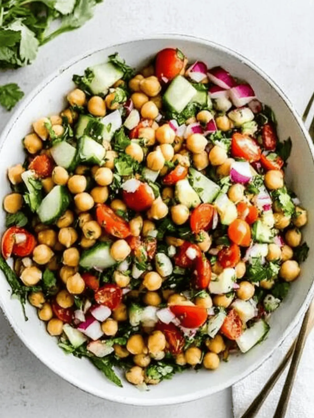 Zesty Mediterranean Chickpea Salad for Fresh Summer Vibes 3 Mediterranean Chickpea Salad