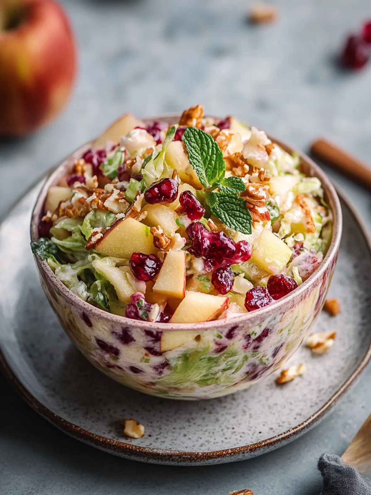 Cranberry Apple Coleslaw: A Crisp, Healthy Side You ll Love 3 CRANBERRY APPLE COLESLAW