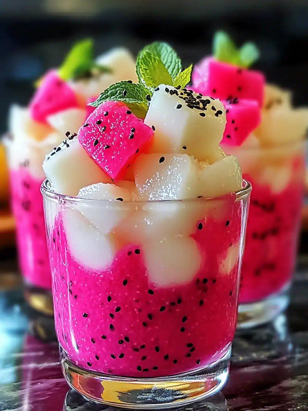 Delight in a Refreshing Dragonfruit Sago Dessert for Tropical Bliss 3 Refreshing Dragonfruit Sago Dessert for Tropical Bliss