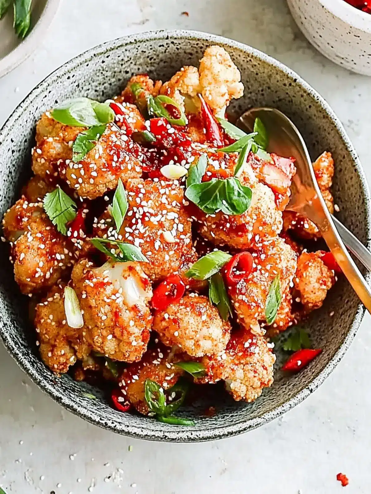 Bang Bang Cauliflower: A Spicy Twist on Crispy Comfort 2 Bang bang cauliflower