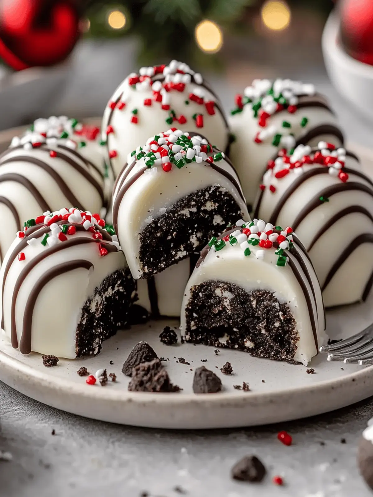 Delight In Easy Christmas Oreo Truffles For Festive Fun 3 Delight In Easy Christmas Oreo Truffles For Festive Fun