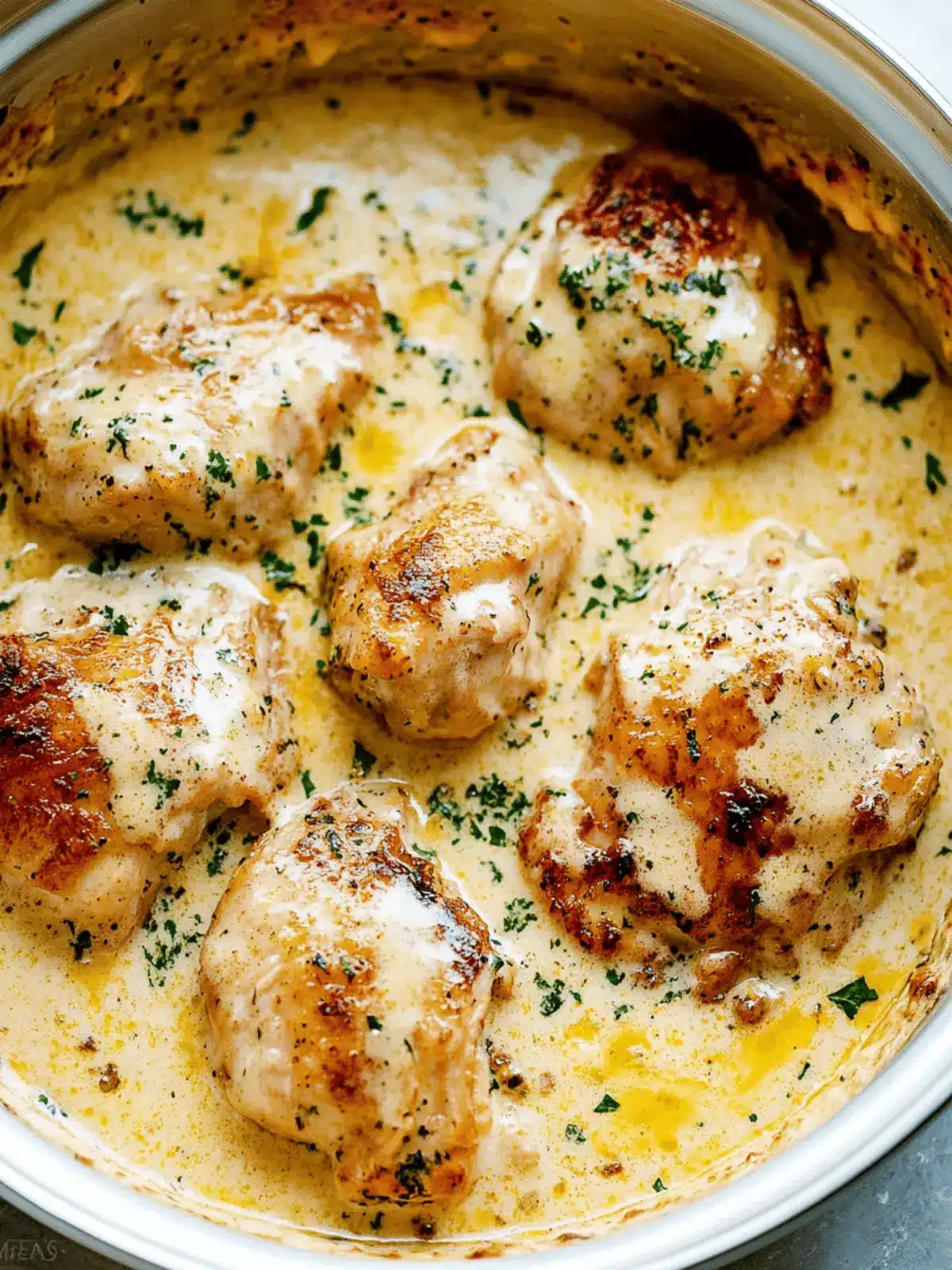 Creamy Oven Baked Chicken Thighs for Cozy Weeknight Dinners 4 Creamy Oven Baked Chicken Thighs