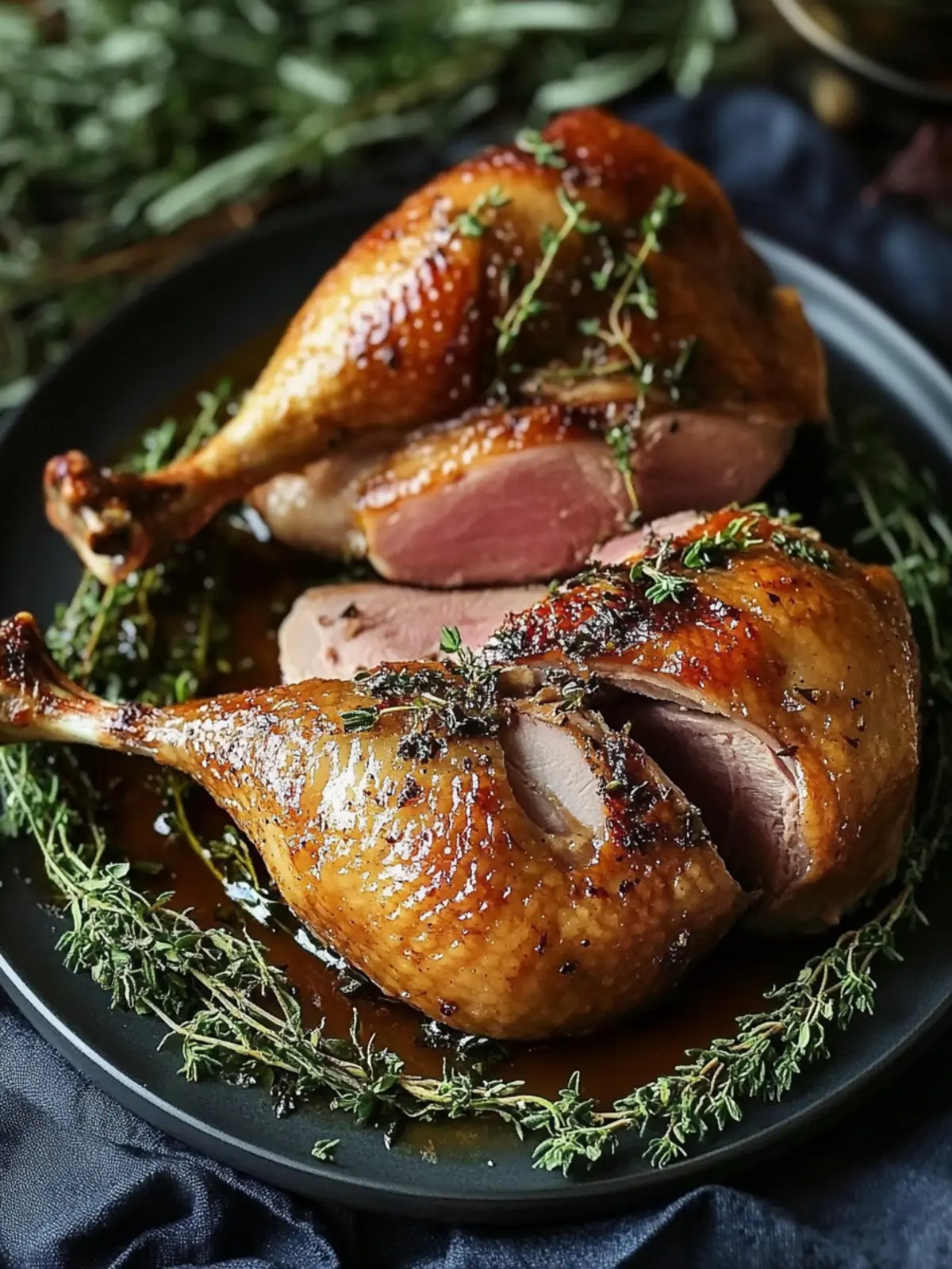 Herb-Infused Roasted Duck for a Festive Feast at Home 3 Herb-Infused Roasted Duck