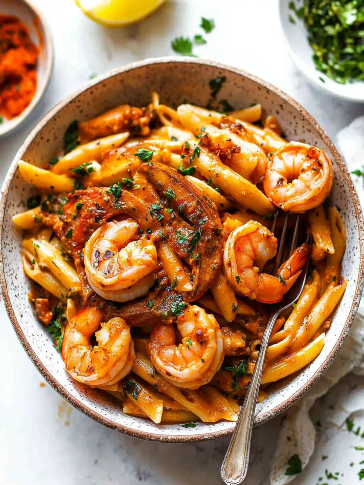 Creamy Cajun Shrimp Pasta in 30 Minutes: A Flavor Explosion 4 Creamy Cajun Shrimp Pasta