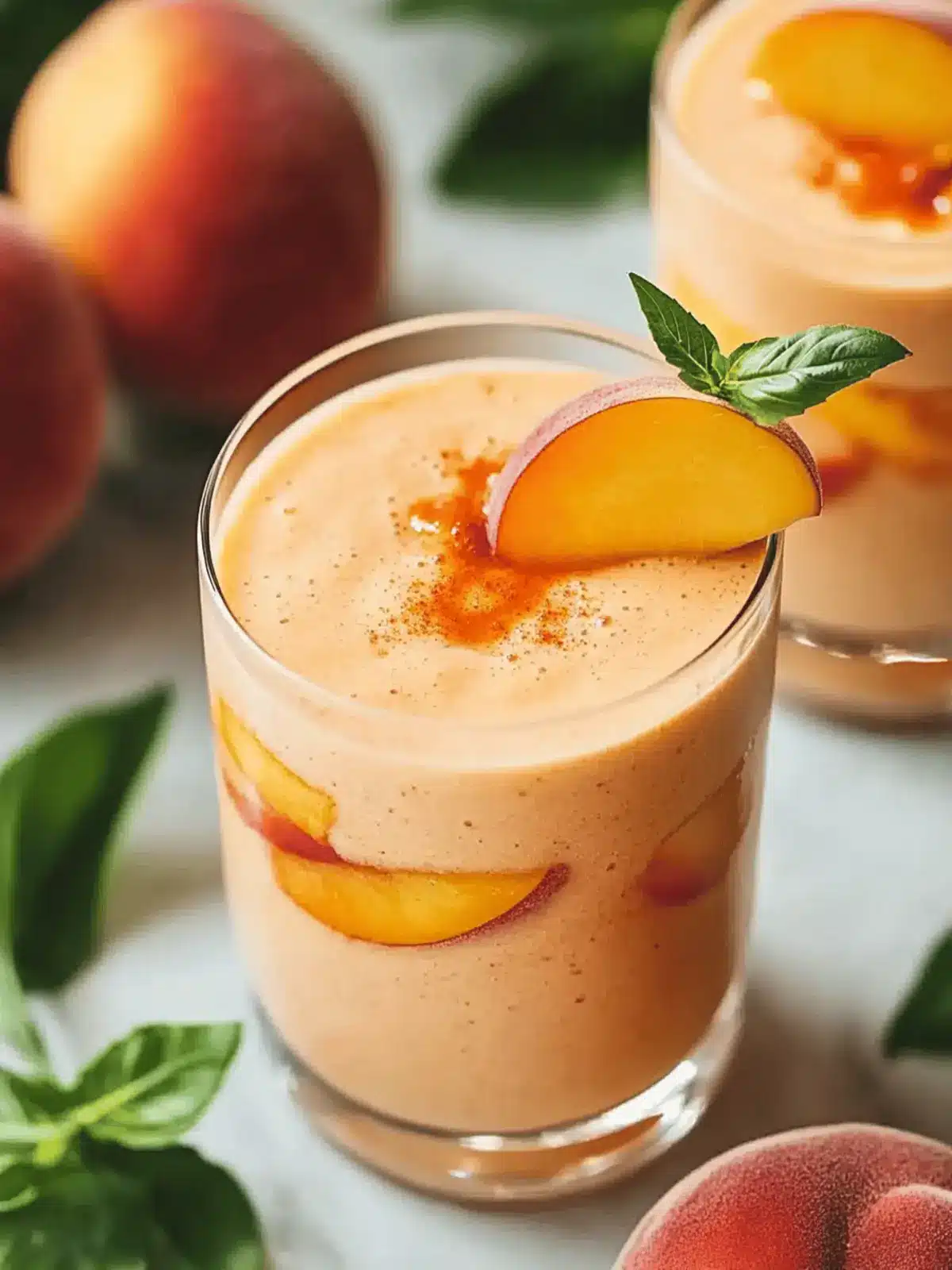 Delicious Taste Of Summer Peach Smoothie Recipe to Refresh You 2 Taste Of Summer Peach Smoothie Recipe